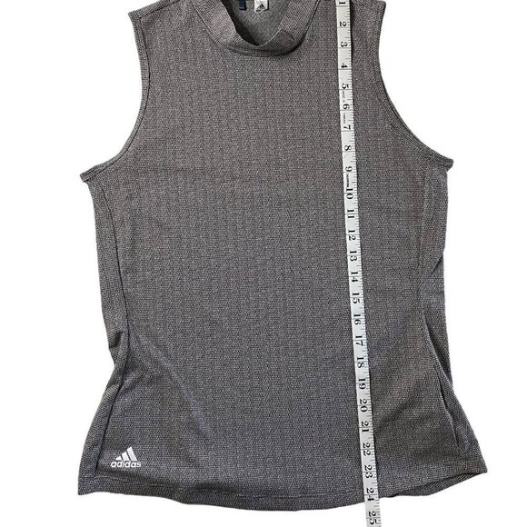 Adidas Essentials Mockneck Sleeveless Golf Top Sportswear Outdoor Workout Size S - Picture 6 of 6